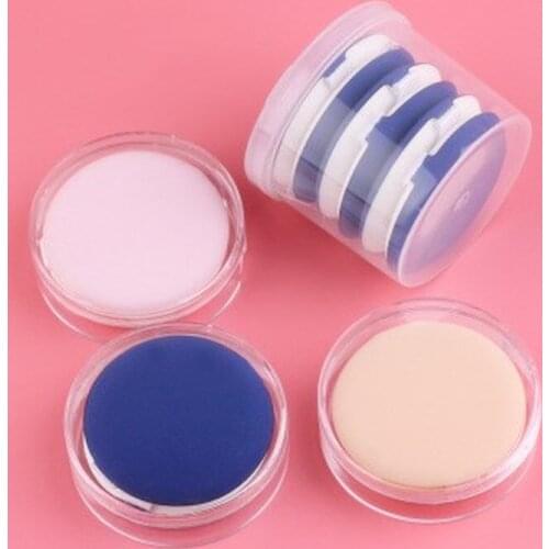 2pcs/box Smooth Cosmetic Puff Facial Powder Puff Soft Makeup Foundation Sponge Cosmetic Air Cushion Pad Beauty Tool for Women