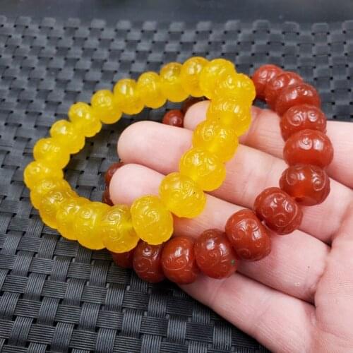 Natural Jade Charm Bracelet Beads Jadite Bracelets Fine Jewelry Round Bangle for Men Women