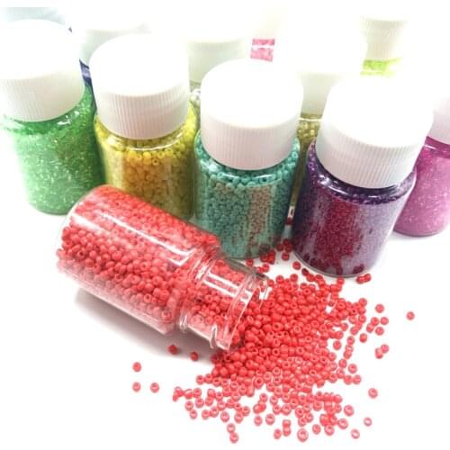 3000 pcs 2mm Bottled Charm Czech Glass Seed Beads DIY Bracelet Necklace For Jewelry Making Accessories