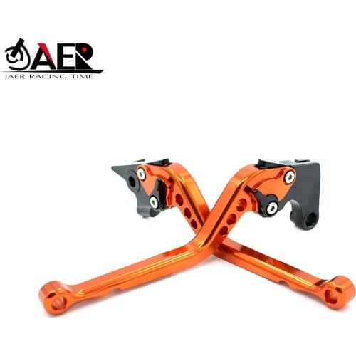 JEAR CNC Motorcycle Long Brakes Clutch Levers for KTM 690 Duke 690Duke R 690SMC 690SMCR 2012-2013 640 Duke II LC4 Supermoto