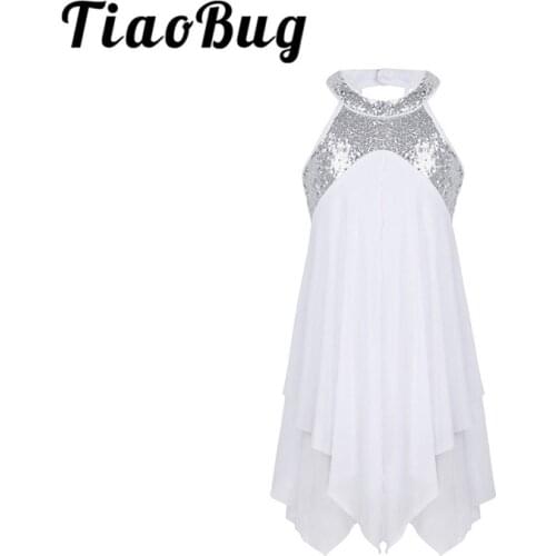 Children Girls Halter Sequins Flower Girl Dresses Kids First Communion Dress For Prom Evening Gowns vestidos de comunion Dress