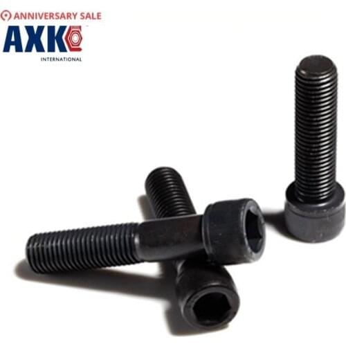 Din912 Hex Socket Cap Screw M10*16/20/25/30/35/40/50/60/70/80/90/100/110/120/130/140/150/160/170/180/200 Black Long Bolts