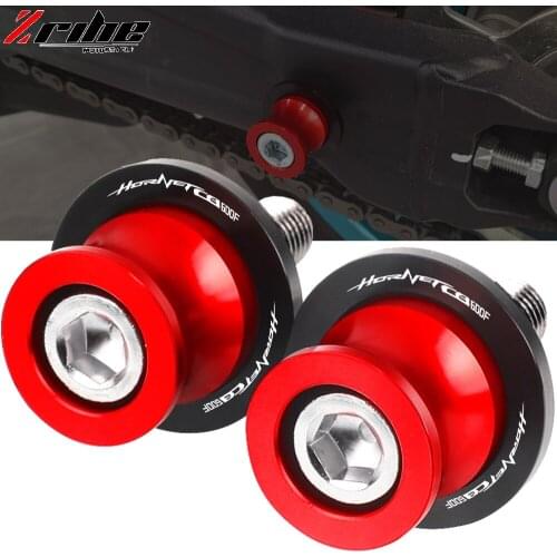 For Honda CB600F CB 600F Hornet 2007-2013 2008 2009 2010 2011 8MM Motorcycle accessories CNC Swingarm Spools slider stand screws