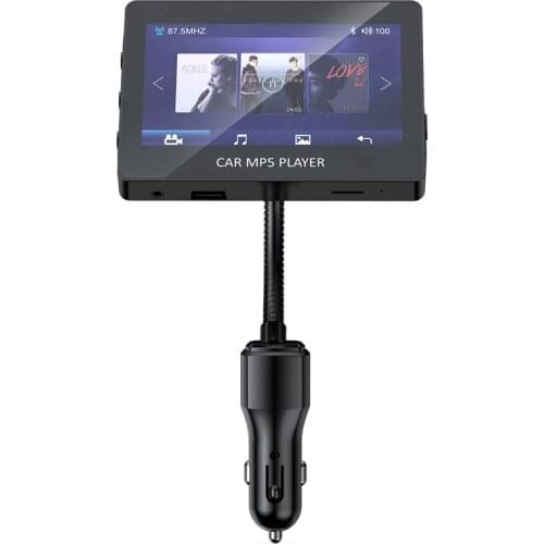 Novel-Car FM Transmitter 4.3Inch MP5 Player Car Audio Auto Audio Car Stereo MP5 Bluetooth USB TF FM M5