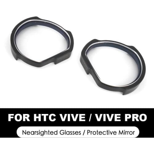 Nearsighted Glasses / Myopia eyeglasses / Flat lenses protects VR Lens For HTC gafas VR VIVE / VIVE PRO Virtual Reality Headset