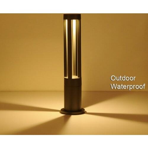 2 piece/lot Garden Yard column Light PathSpot Lawn LED Light 4 four ray garden waterproof pole rod lamp Landscape outdoor light