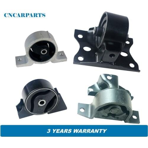 Front Engine Motor Trans Mount Set 4 Fit for Nissan Sentra 1.8L 00-06 for Auto