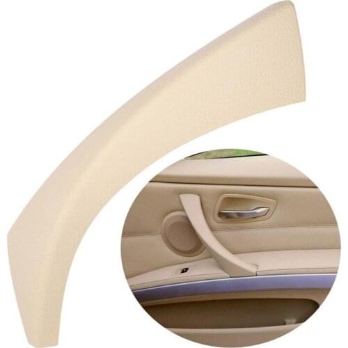 Right Side Inner Door Panel Handle Pull Outer Trim Cover for BMW 3-Series E90 E91 E92 E93 Beige