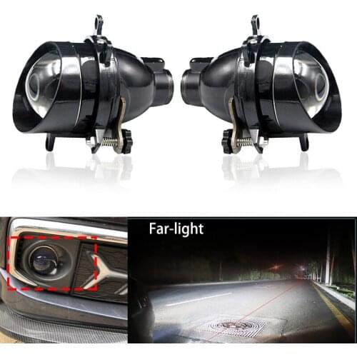 3.0 Inch Fog Lights Projector Lens 12000LM Bi-Xenon HID Fog Lamp for Toyota Corolla Yaris Avensis Camry RAV4 Lexus H11 black