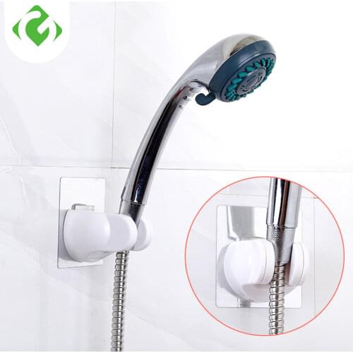 1PC Adjustable wall mount Bathroom Shower Head Holder base Movable Fixed Bracket Shower Room arm swivel Seat Bathroom Tools acce