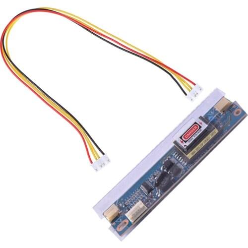 Universal Ccfl Inverter Lcd Laptop Monitor 2 Lamp 10-28v For 10-26" Widescreen