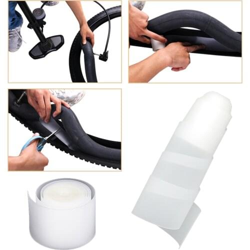 2 Roll Aoperate Lot MTB Road Bike Cycling Tires Liner Puncture Piecing Proof Belt Cushion Tire Tube Protection for Cycling tools