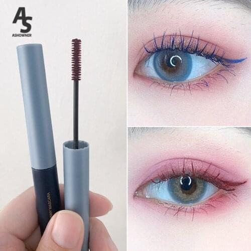 1pcs Mascara Ultra-fine Eyelashes Brush Mascara Slim and Thick Curling Anti-sweat Waterproof Lasting Non-smudge Curling Eyelash