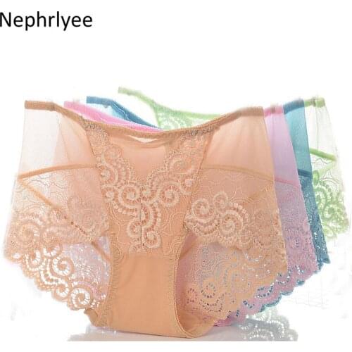 2021 sexy Panties short Pants lace transparent Underwear Women Period Mesh Breathable Briefs Underwear