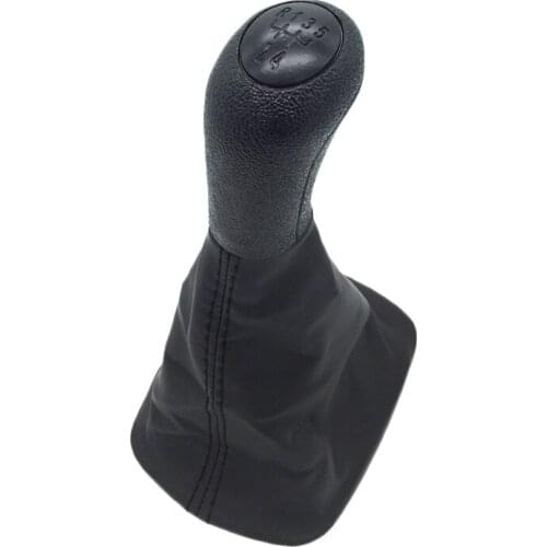 5 Speed Car Gear Shift Knob Shifter Collar Lever Boot Cover Collar Cover For Skoda Octiva A4 1997 1998 1999 2000 2001 2002-2011