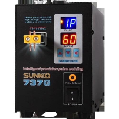 737G Battery Spot Welder 4.3KW High Power Automatic Spot Welding Machine For 18650 Lithium Batteries Pulse Spot Welders