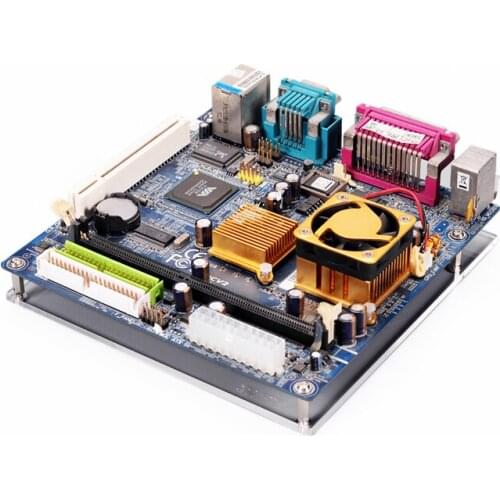 QDIY computer case accessories transparent single board motherboard bracket ATX motherboard M-ATX motherboard/ITX