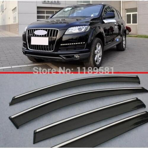 For AUDI Q7 2010 2011 2012 2013 2014 2015 Window Wind Deflector Visor Rain/Sun Guard Vent