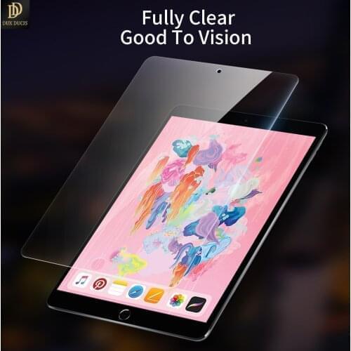 For iPad Mini 2019 Tablet ALL-Screen HD Clear Tempered Glass Film DUX DUCIS Screen Protector Anti-Fingerprint Sensitive to Touch