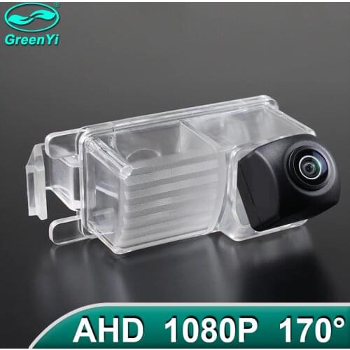 GreenYi 170° 1080P HD AHD Vehicle Rear View Camera For Nissan GT-R LIVINA Tiida Geniss 2005-2015 Car