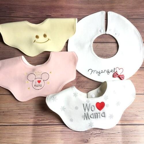 Cotton Waterproof Baby Bibs For a Newborn Infant Baby Feeding Pocket Savliva Towel Baby Accessories