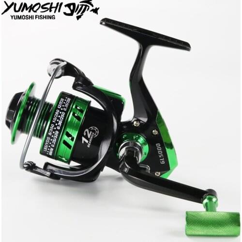 Newest Spinning Fishing Reels 12BB 5.5:1 Full Metal Spool Baitcasting Reel Spinning Reels 1000-7000 Fishing Tackle