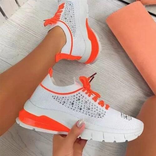 Women Summer Sneakers Casual Shoes Woman Flats 2021 Fashion Womens Vulcanized Shoes Running Sneakers Big Size tenis feminino