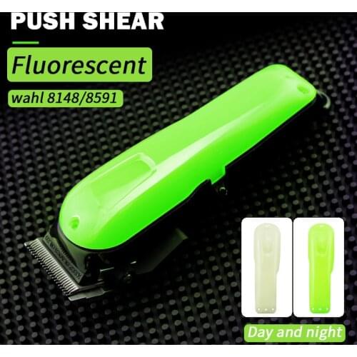 Hair clipper fluorescent shell trimmer upper cover airplane shears modified shell for wahl8148/8591 haircut tools