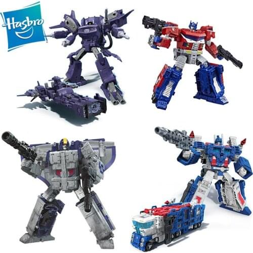 Hasbro Transformers Astrotrain Ultra Magnus Optimus Prime Shockwave Battle of Cybertron Leader Model Birthday Present