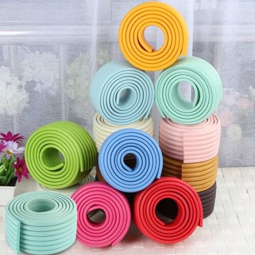2M Baby Safety Table Desk Strip Edge Kids Child Safety Soft Table Desk Furniture Edge For Children Protection Home Cushion Guard