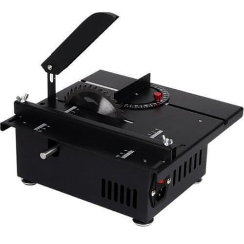110V/220V 1200W Mini Precision Table Saw Chainsaw Household Woodworking Table Saw Multifunctional Cutting Machine