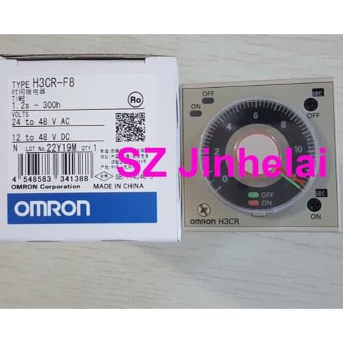 OMRON H3CR-F8 Authentic original Time relay 24-48VAC/12-48VDC Time calculator,Solid state timer реле времени