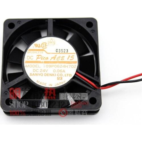 Original 109P0624H702 DC24V 0.06A 6015 inverter cooling fan