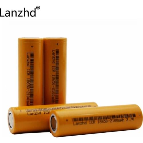 Battery for sanyo 18650 Li ion original rechargable Batteries 2100MAH Battery 3.7v Li-ion batteries For flashlights