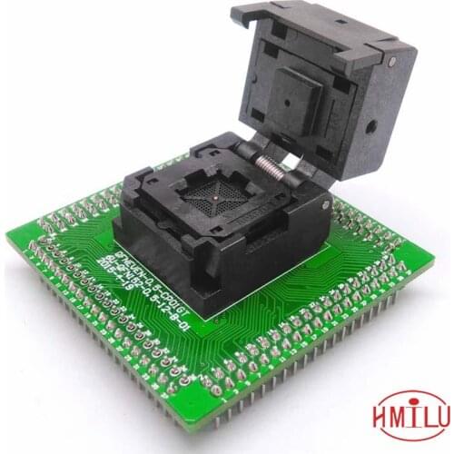 QFN56 Burning Seat 0.5 Pitch Chip Test Seat Flip Programming Seat Si34 Seat Sockte