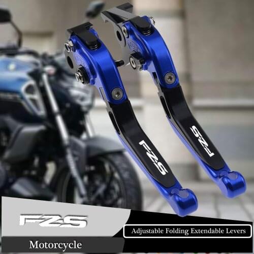 Motorcycle Adjustable Folding Extendable Brake Clutch Levers Fit for Yamaha FZS FZ-S 150 V3 2019-2020 FZS150
