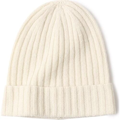 New Arrival Pom Pom Beanie Hats Wholesale New Design Cashmere Knit Fisherman Women Beanie Hats Slouchy Beanie