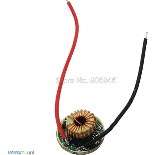 20mm T6 T5 U2 LED Driver 12V Input (DC3-12V) Output DC3-3.7V 2.5-2.8A 5 Modes For Cree XM-L XML XM-L2 Lighting Transformers