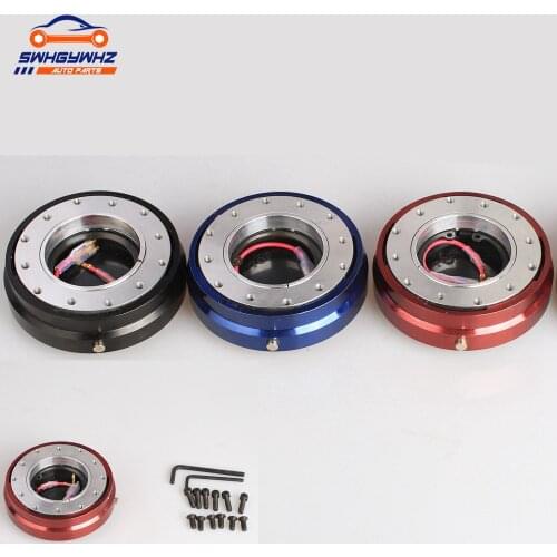 Universal Steering Wheel Quick Release Hub Adapter Snap Off Boss Kit