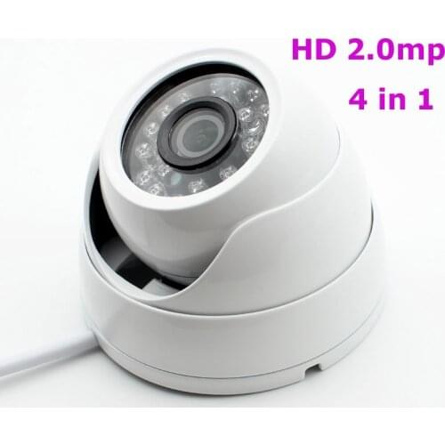 Weatherproof HD Starlight NVP2441+IMX307 4in1 AHD TVI CVI CVBS 2mp 1080p CCTV Camera Security Outdoor Dome