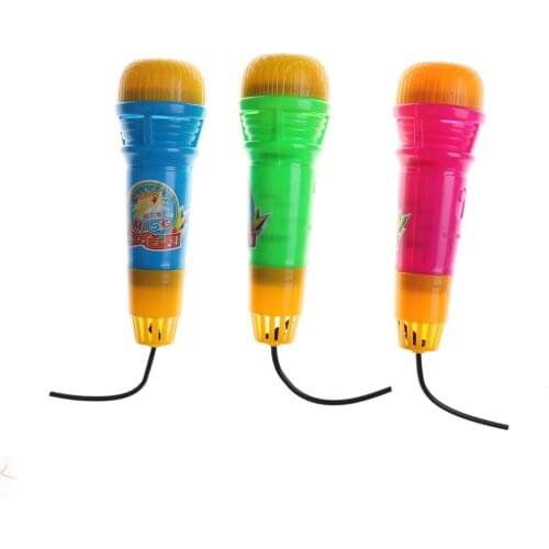 1 PCS Echo Microphone Mic Voice Changer Toy Without Battery Child Microphone Changer Toy Educational Toy Microphone
