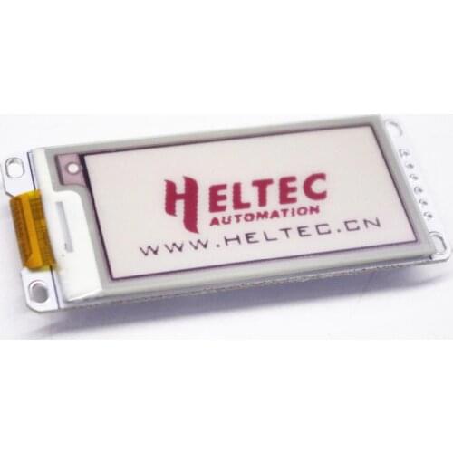 2.13 inch e-Paper Module 212*104 E-Ink Display Screen SPI Wide Viewing Angle Supports Partial Refresh
