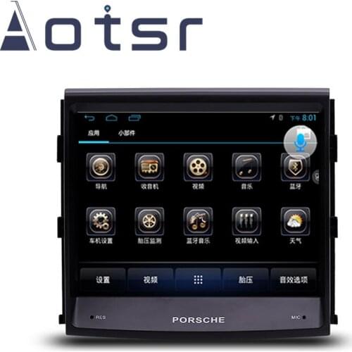 AOTSR 8.4 inch Android 9.0 NO DVD HD screen Car GPS Navigation For Porsche Cayenne 2010-2017 Multimedia radio Player Bluetooth