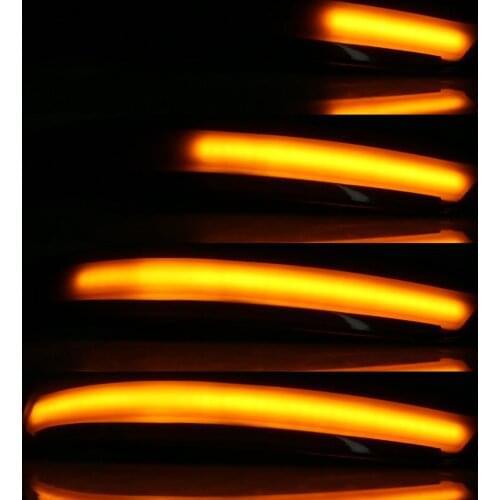 Car Accessories LED Dynamic Turn Signal Side Wing Mirror Indicator Light Lamp For Ford S-Max 2007-2014 Kuga C394 08-2012 C-MAX