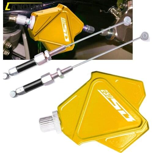 For SUZUKI 250SB 2002 2003 2004 2005 2006 Motorcycle CNC Brake Levers Ropes Cables Stunt Clutch Lever Easy Pull Cable System