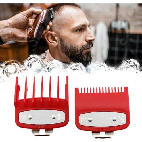 Electric Hair Clippers Limit Comb Haircut Calipers Electroplating Limit Comb Positioning Comb Beard Trimmers