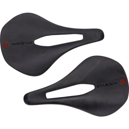 Kocevlo Full Carbon Fiber Bicycle Saddle Road MTB Bike Carbon Saddle Seat bike cushioncycling parts 143/155mm matte/glossy