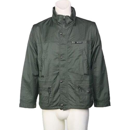 Unlined jacket hunting jacket sleeves detachable wind sport motorcycle snow