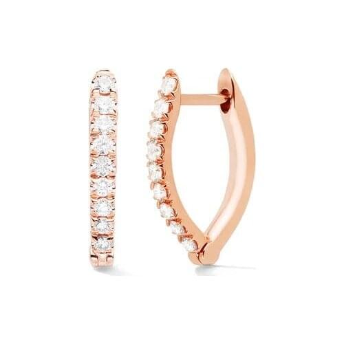 Minimal Delicate Dainty Girl Jewelry Fashion Mini Small CZ Multi Piercing Hoop Earring