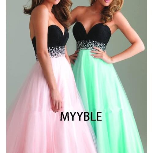 MYYBLE Bridemaid Dress Sleeveless Sweetheart A-line Floor-length Sexy For Wedding Party Dresses 2020 New Fashion